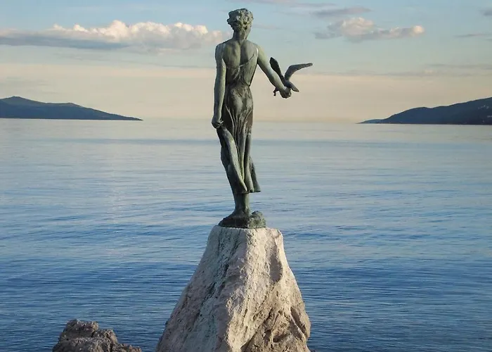 In With Sea View, Terrace, Wi-fi Ičići